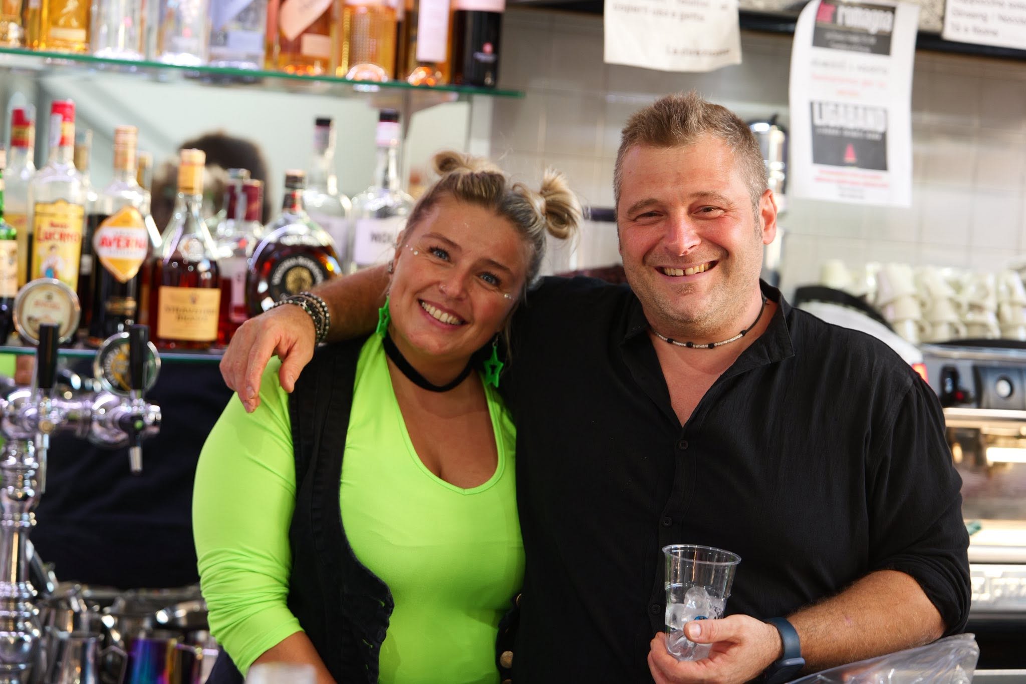 La Ligaband sul palco del Bar Romagna a Castiglione di Cervia